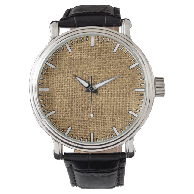 Burlap Watch (Front)