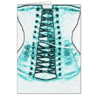 Burlesque Corset Blue Tint