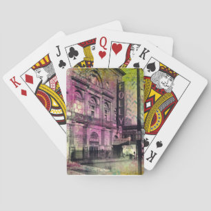 Burlesque Theather Grunge Playing Cards