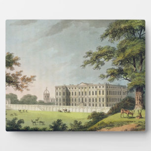 Burley, Rutlandshire (colour litho) Plaque