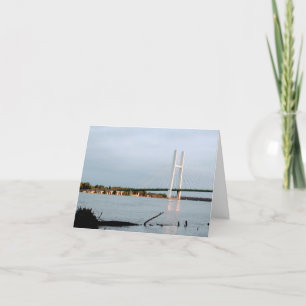 Burlington, Iowa Bridge Holiday Card