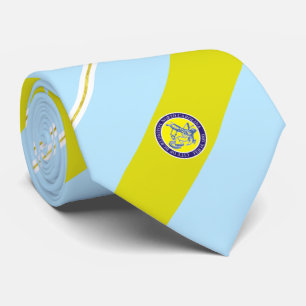 Burlington (North Carolina) city flag Neck Tie
