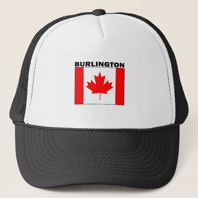 Burlington, Ontario Trucker Hat (Front)