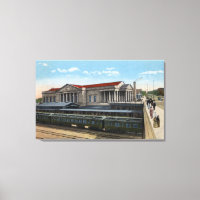 Burlington Railroad Station View