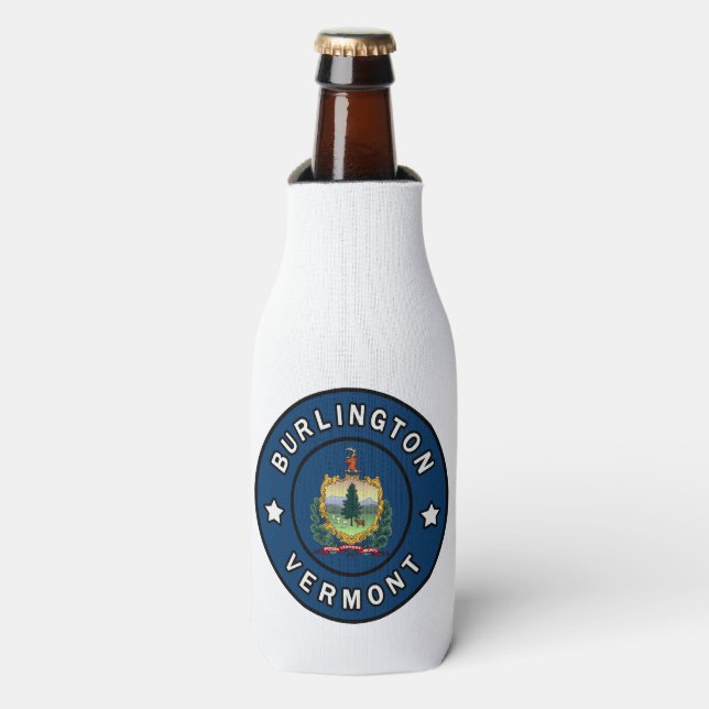 Burlington Vermont Bottle Cooler (Bottle Front)