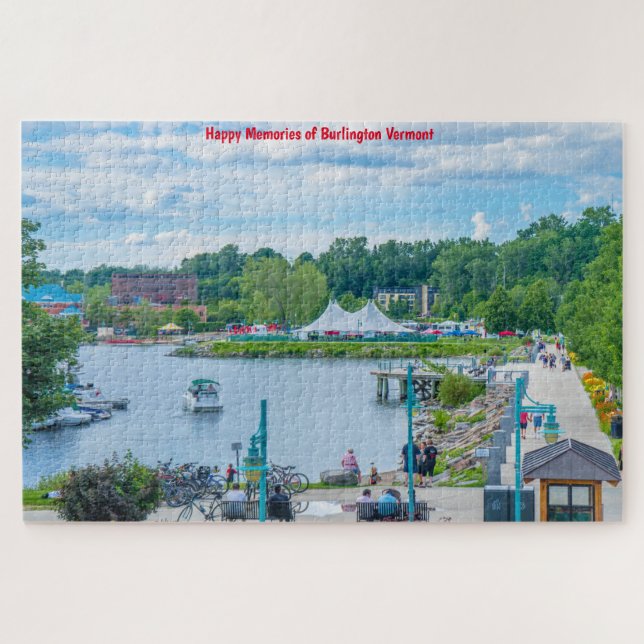 Burlington Vermont. Jigsaw Puzzle (Horizontal)