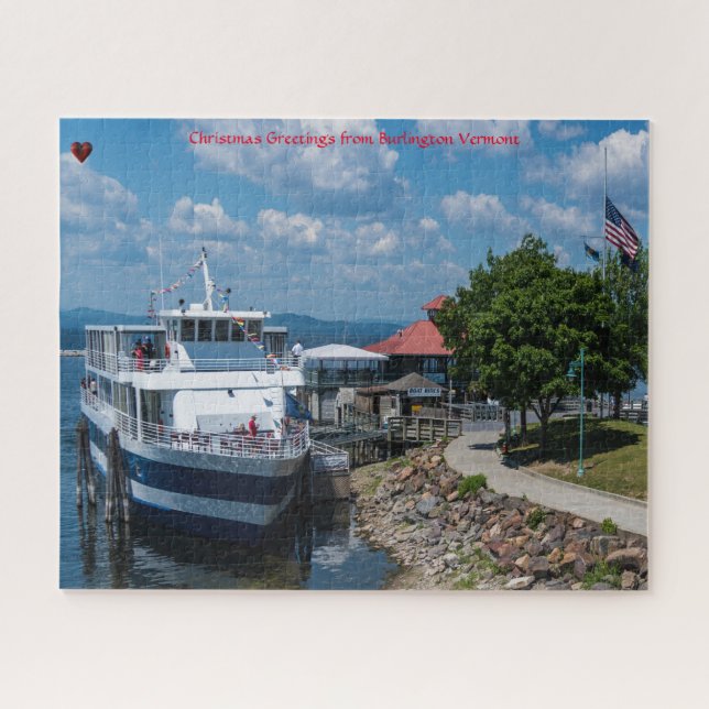 Burlington Vermont Jigsaw Puzzle (Horizontal)