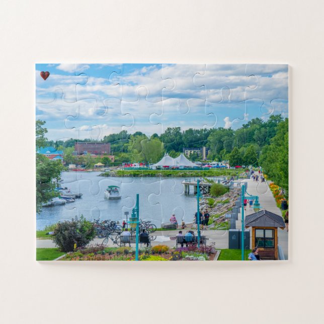 Burlington Vermont Jigsaw Puzzle (Horizontal)