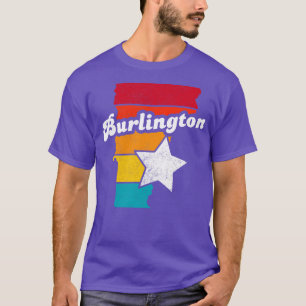 Burlington Vermont Vintage Distressed Souvenir 2 T-Shirt