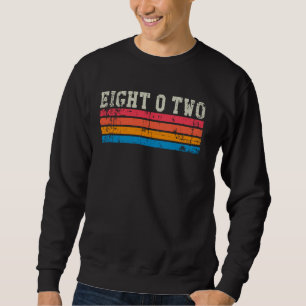 Burlington Vermont Vintage Retro Area Code Sweatshirt