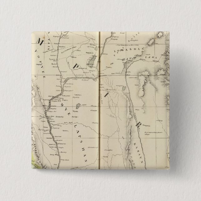 Burma, Asia 96 15 Cm Square Badge (Front)