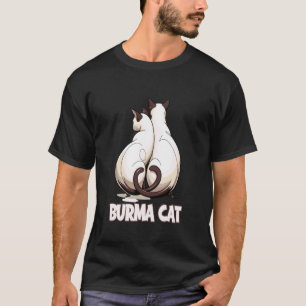 Burma Cat Charming Feline Companions T-Shirt