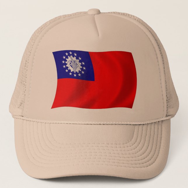 Burma Flag Hat (Front)