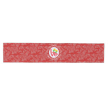 Burma Myanmar Flag Heart LOVE Red Personalise Text