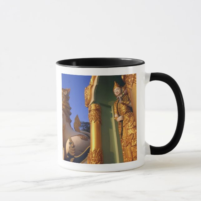 Burma (Myanmar), Rangoon (Yangon) Temple Mug (Right)