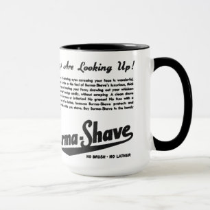 Burma Shave Adoring Eyes Mug