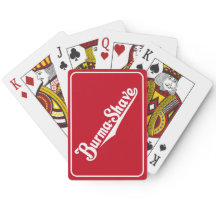 Burma-Shave Playing Cards
