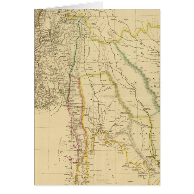 Burmah, Siam, Cochin China (Front)