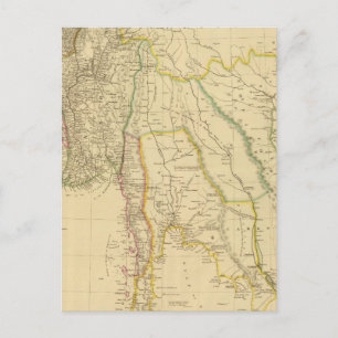 Burmah, Siam, Cochin China Postcard