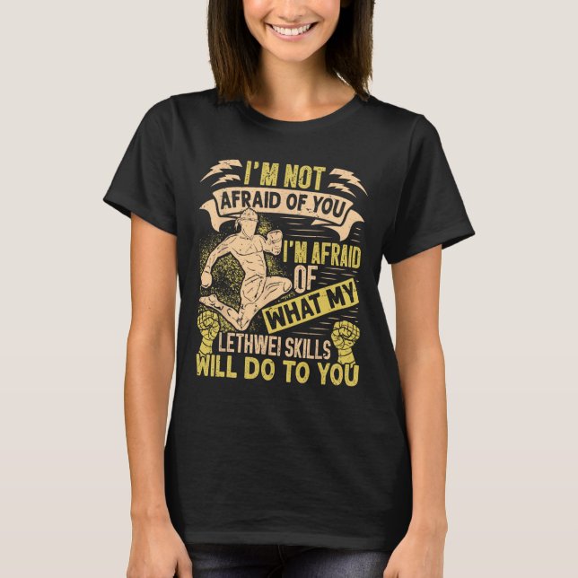 Burmese Boxer Lethwei Instructor Training Myanmar  T-Shirt (Front)