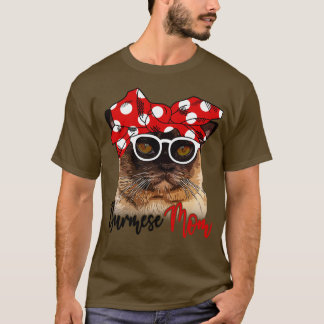 Burmese Cat Shirt Burmese Cat Mum Bandanna