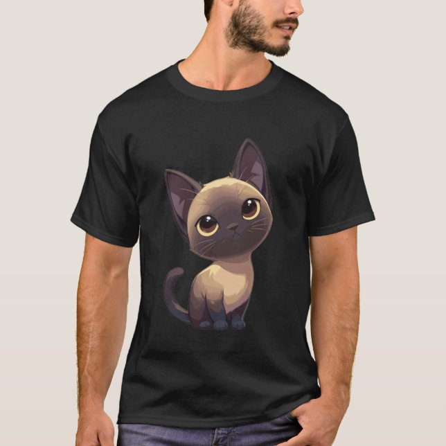 Burmese Cats Burmese Cat Long Sleeve T-Shirt (Front)