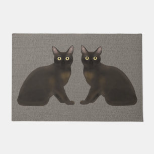 Burmese Cats Doormat