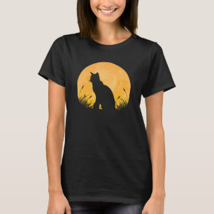 Burmese Easy Halloween Outfit Cat Kitty Moon Costu T-Shirt