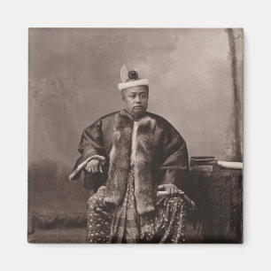 Burmese magistrate, late 19th century magnet