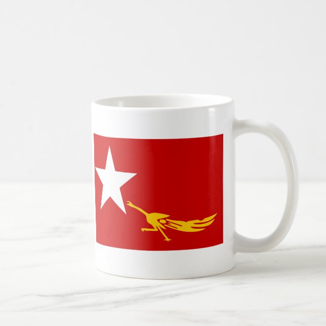 Burmese People Flag Coffee Mug (Right)