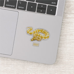 Burmese python snake cartoon illustration