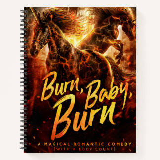 Burn Baby Burn Spiral Notebook