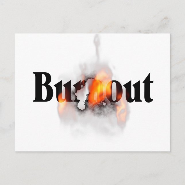 Burn Out Postcard (Front)