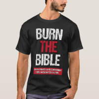 Burn The Bible  Athiest Agnostic Statement