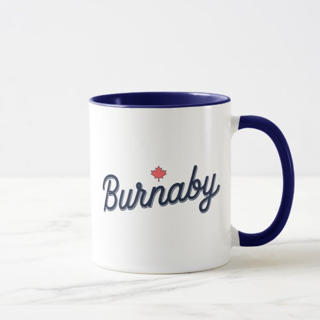 Burnaby BC  Mug (Right)