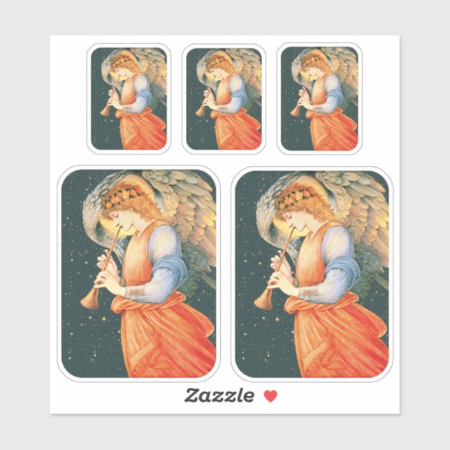 Burne-Jones Angel playing flageolet 1878 CC1153 (Sheet)