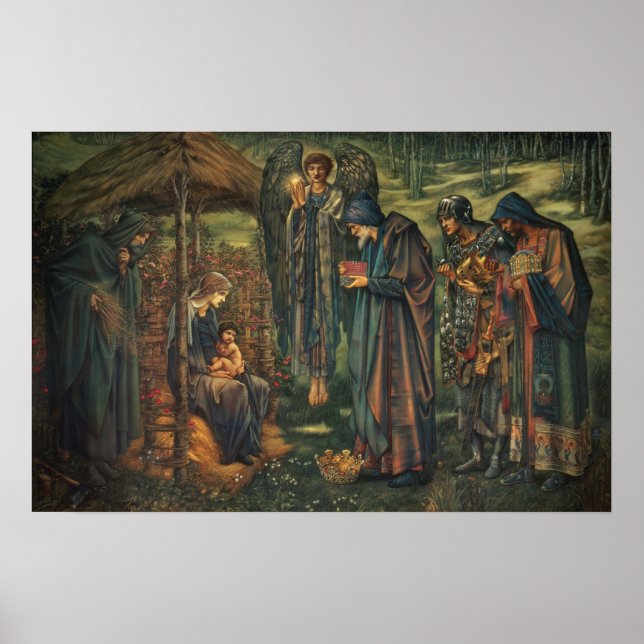 Burne-Jones - Star Of Bethlehem Poster (Front)
