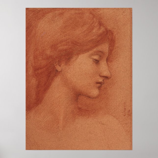 Burne-Jones Study CC0009 Poster (Front)