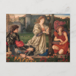 Burne-Jones The love song CC0792 Pre-Raphaelite Postcard