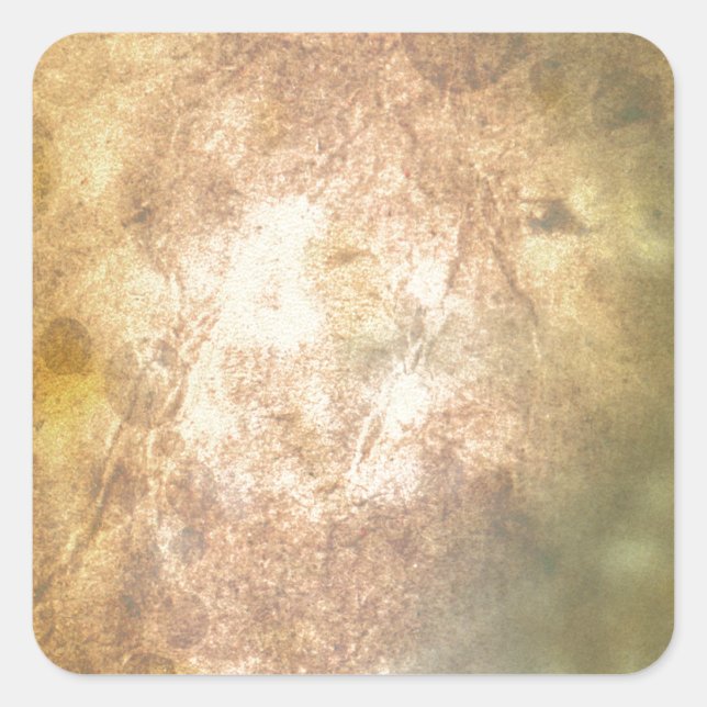 Burned Parchment Square Sticker (Front)