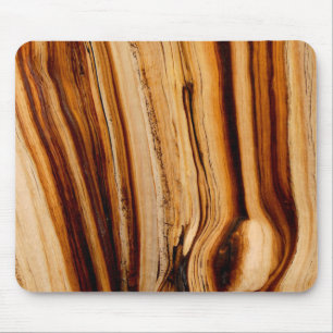Burned Tree Trunk Texture Mouse Mat