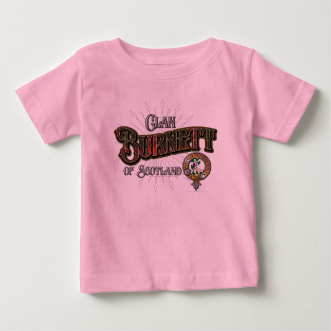 Burnett Clan Baby T-Shirt (Front)