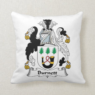 Burnett Family Crest Cushion