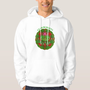 Burnett Scottish Tartan Celtic Thistle Hoodie