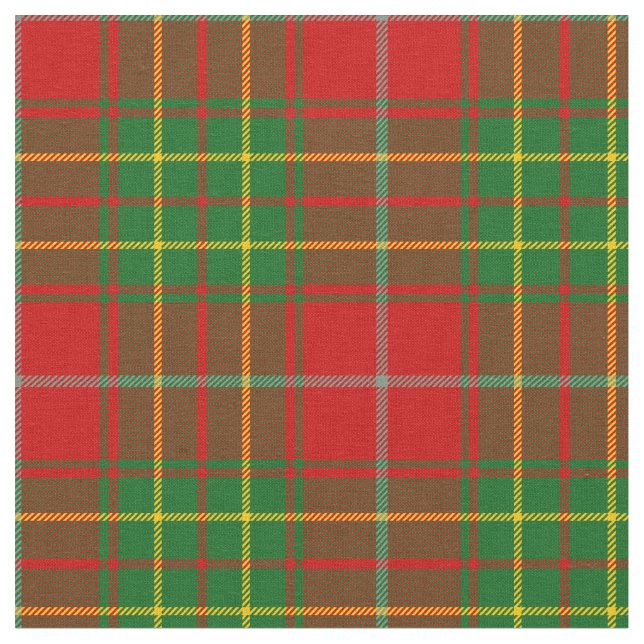 Burnett Tartan Print Fabric (Close Up)