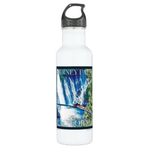 Burney Falls, CA Poster 710 Ml Water Bottle