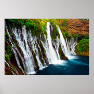 Burney Falls, Mcarthur-Burney Falls Memorial Poster