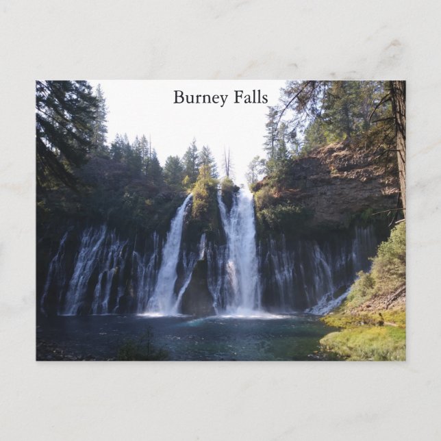 Burney Falls Postcard (Front)