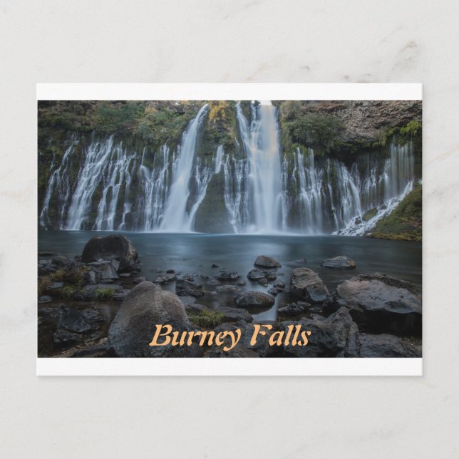 Burney Falls Postcard (Front)