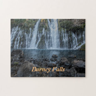 Burney Falls Postcard Jigsaw Puzzle